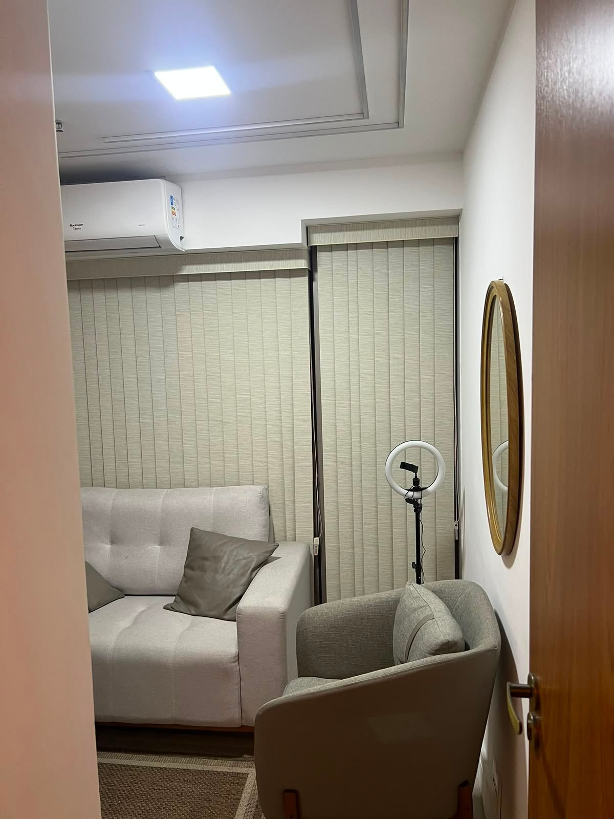Sala de atendimento da Ampare Saúde Integrativa